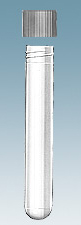 Tube 13ml with screwcap white