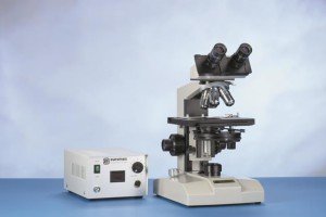 Euromex microscope binocular phase FE.2540 + Heating stage for F series with controller