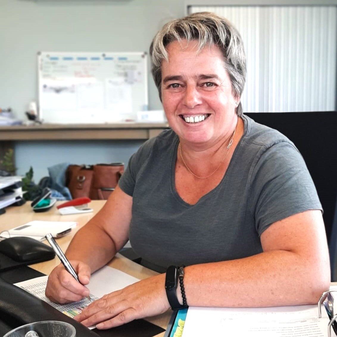 ‘Every day I go to work with a smile’